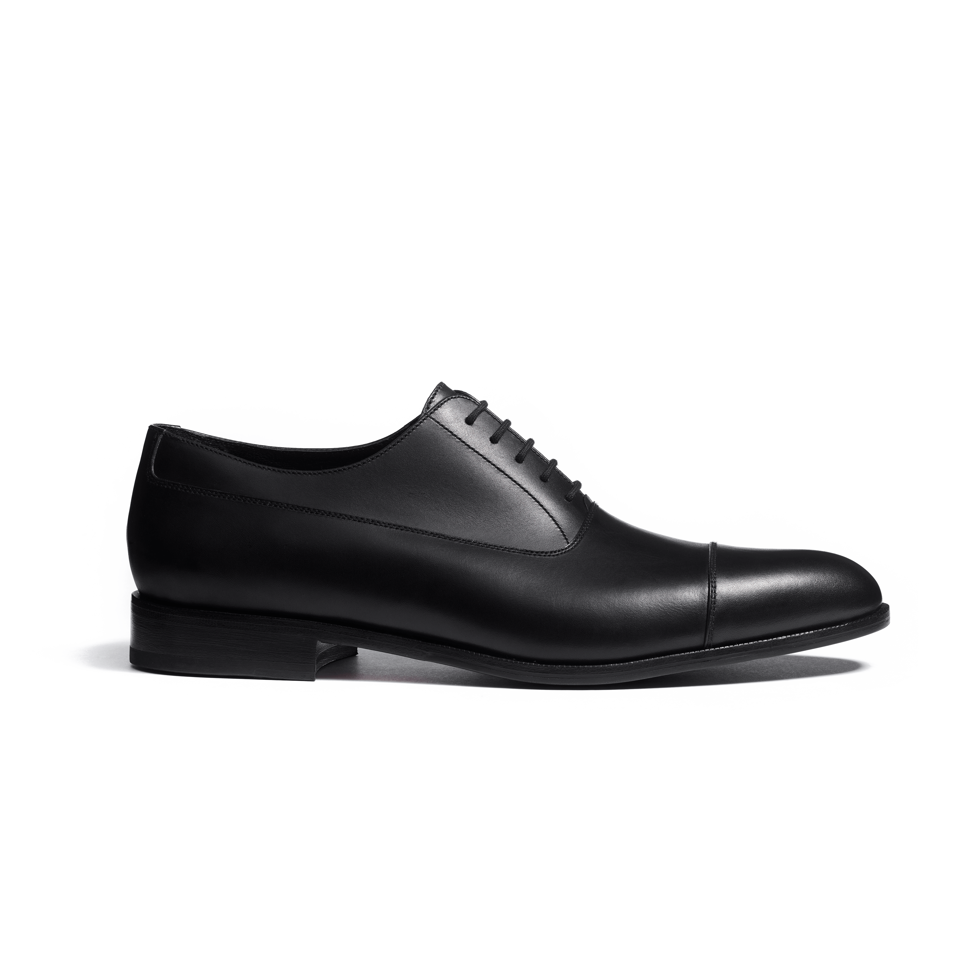 Men's Black Leather West Oxford Shoe – J.M. Weston