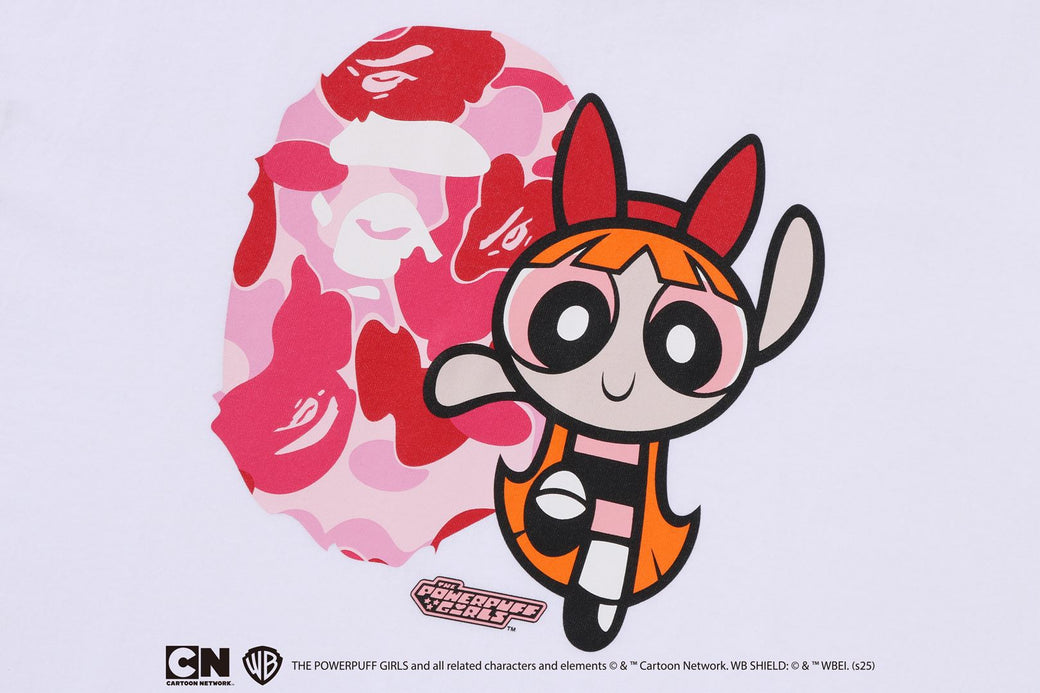 THE POWERPUFF GIRLS X BAPE 】BLOSSOM TEE | bape.com