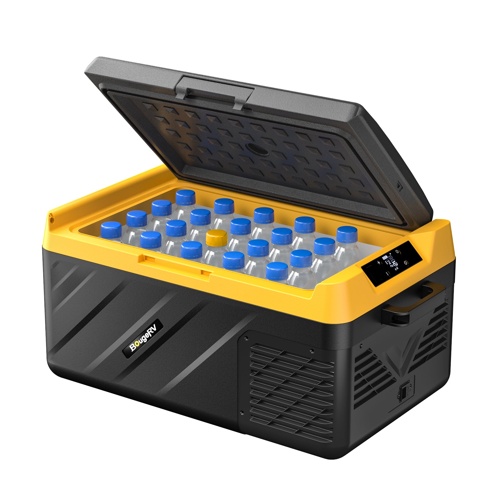 販路限定】BougeRV B ポータブル冷蔵庫|コンプレッサー式·急速冷凍 28L