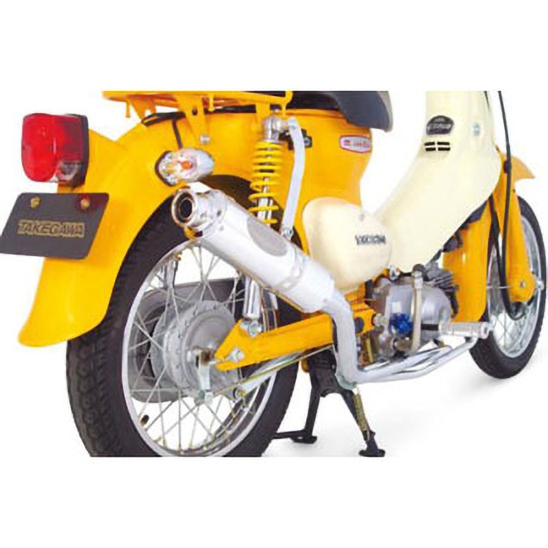 04-02-267 ボンバーマフラー(ダウンタイプ) TAKEGAWA(武川) JMCA認定