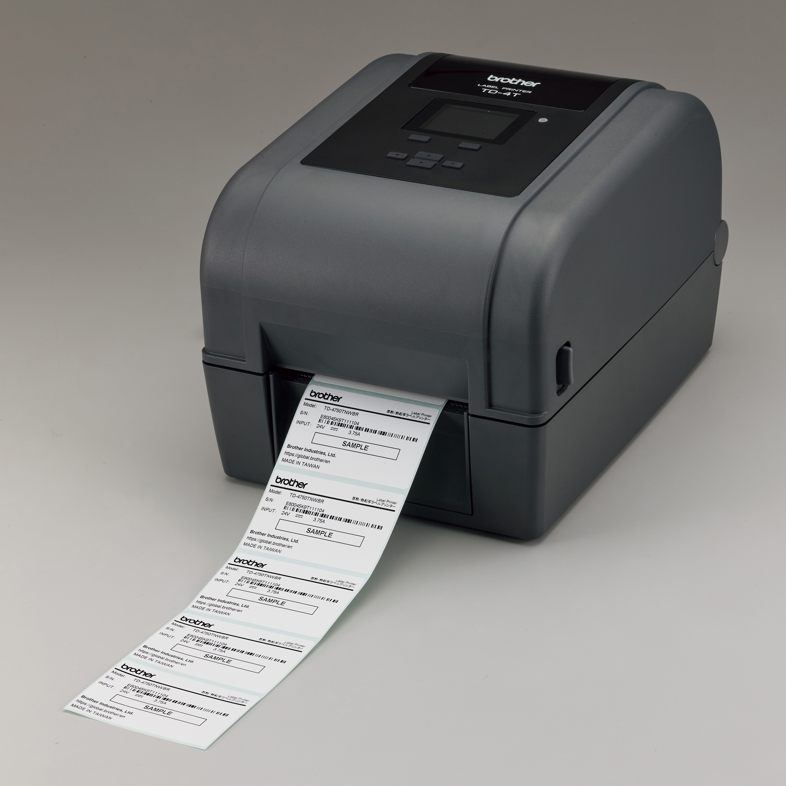 TD-4750TNWB【ワケあり】 4インチラベル幅感熱・熱転写ラベル