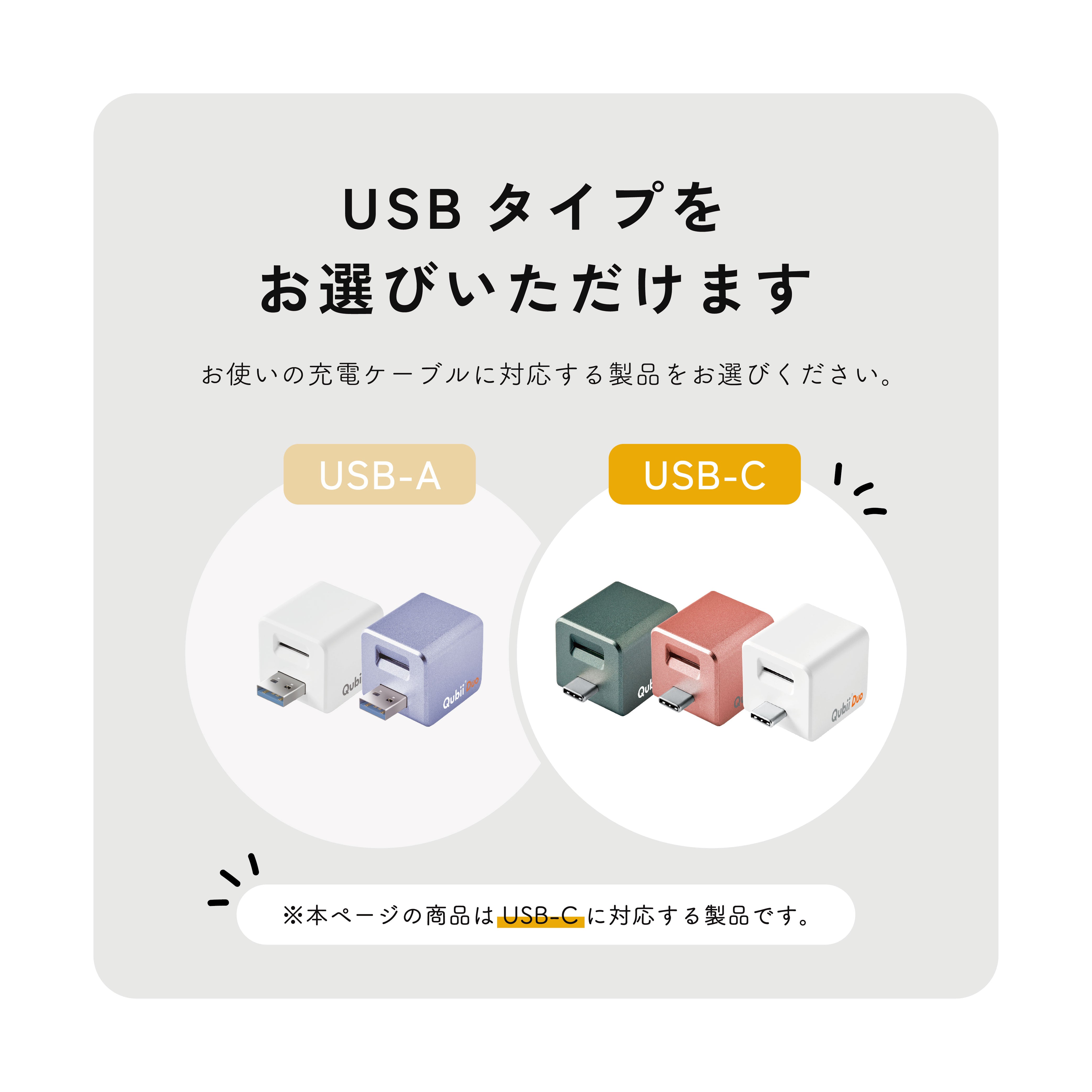 Qubii Duo（USBタイプC）- 256GB microSDセット – Maktar Japan