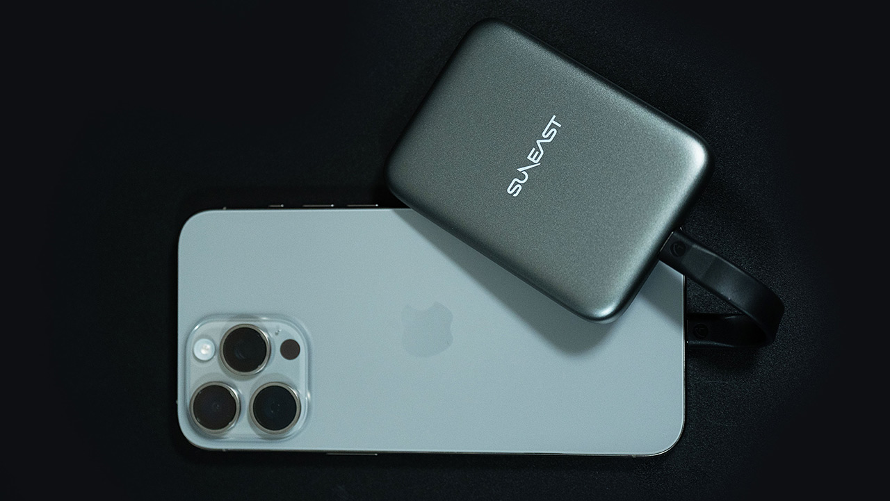 旭東エレクトロニクス、MagSafe対応の高速ポータブルSSD「SUNEAST Pita