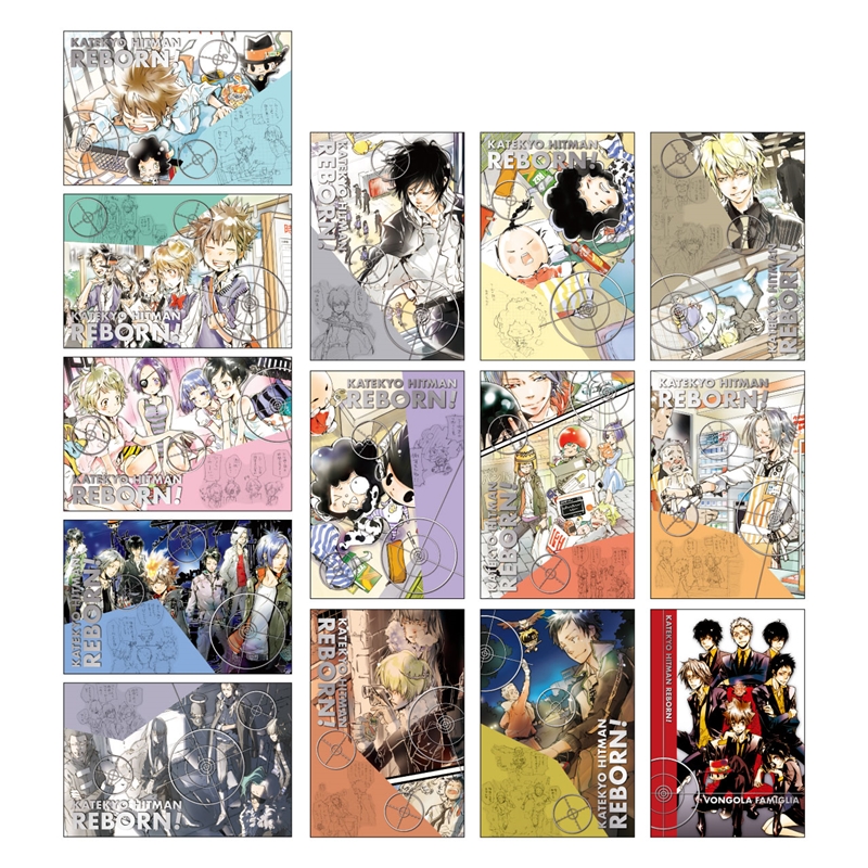 家庭教師ヒットマンREBORN！』箔押しポストカードコレクション