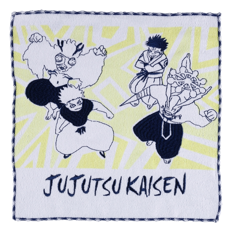 呪術廻戦』刺繍ミニタオル BD4－JS: 衣類/衣料品|集英社ジャンプ