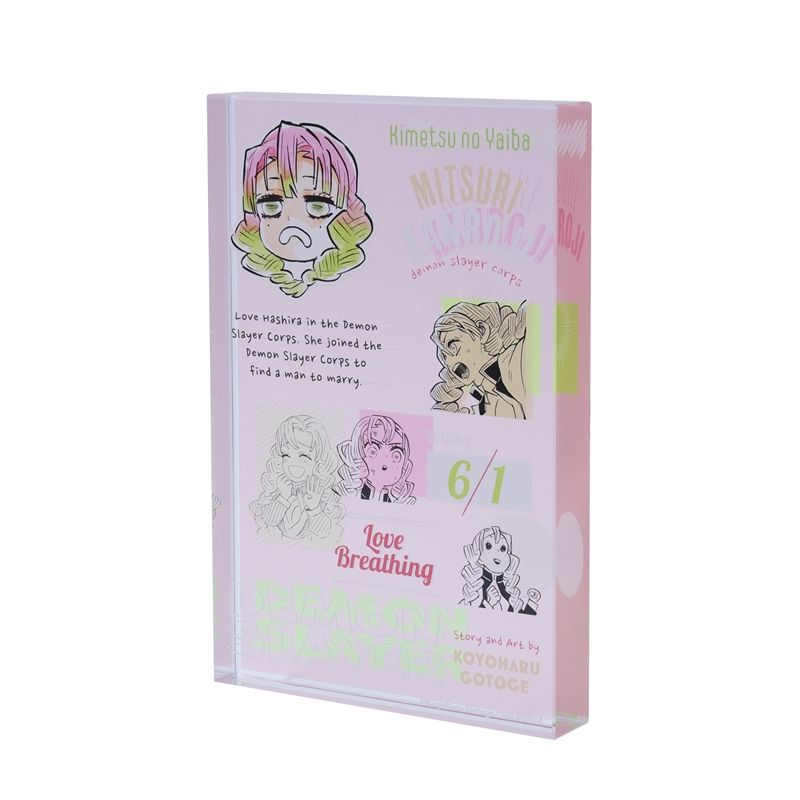 鬼滅の刃』アクリルブロック “HEROES” 甘露寺蜜璃 BE2: 装飾