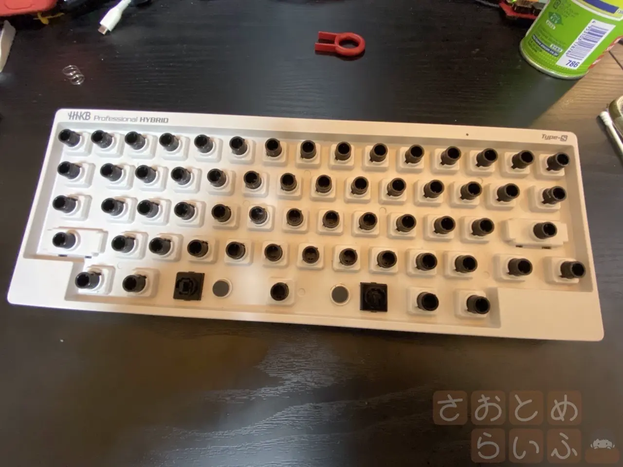 HHKBのラバードームをDESKEYSの「DES-DOMES BKE Tactile」に交換して