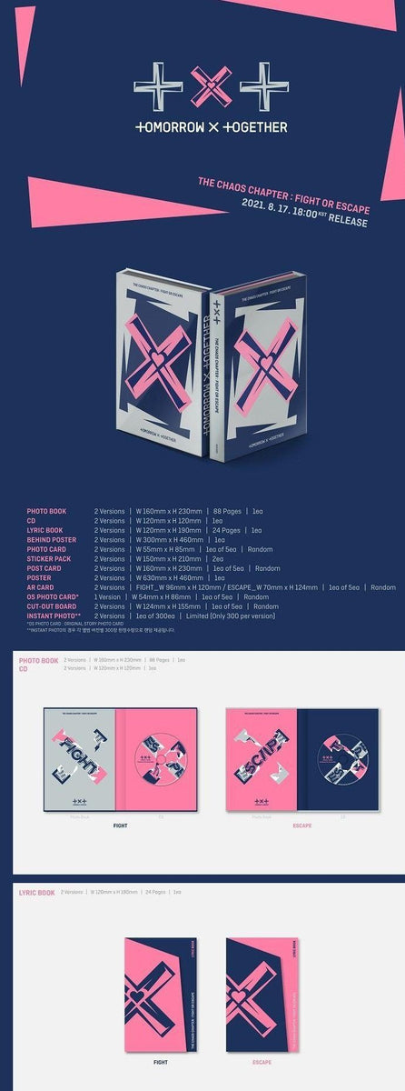 TXT [The Chaos Chapter: Fight or Escape] – K-UP!