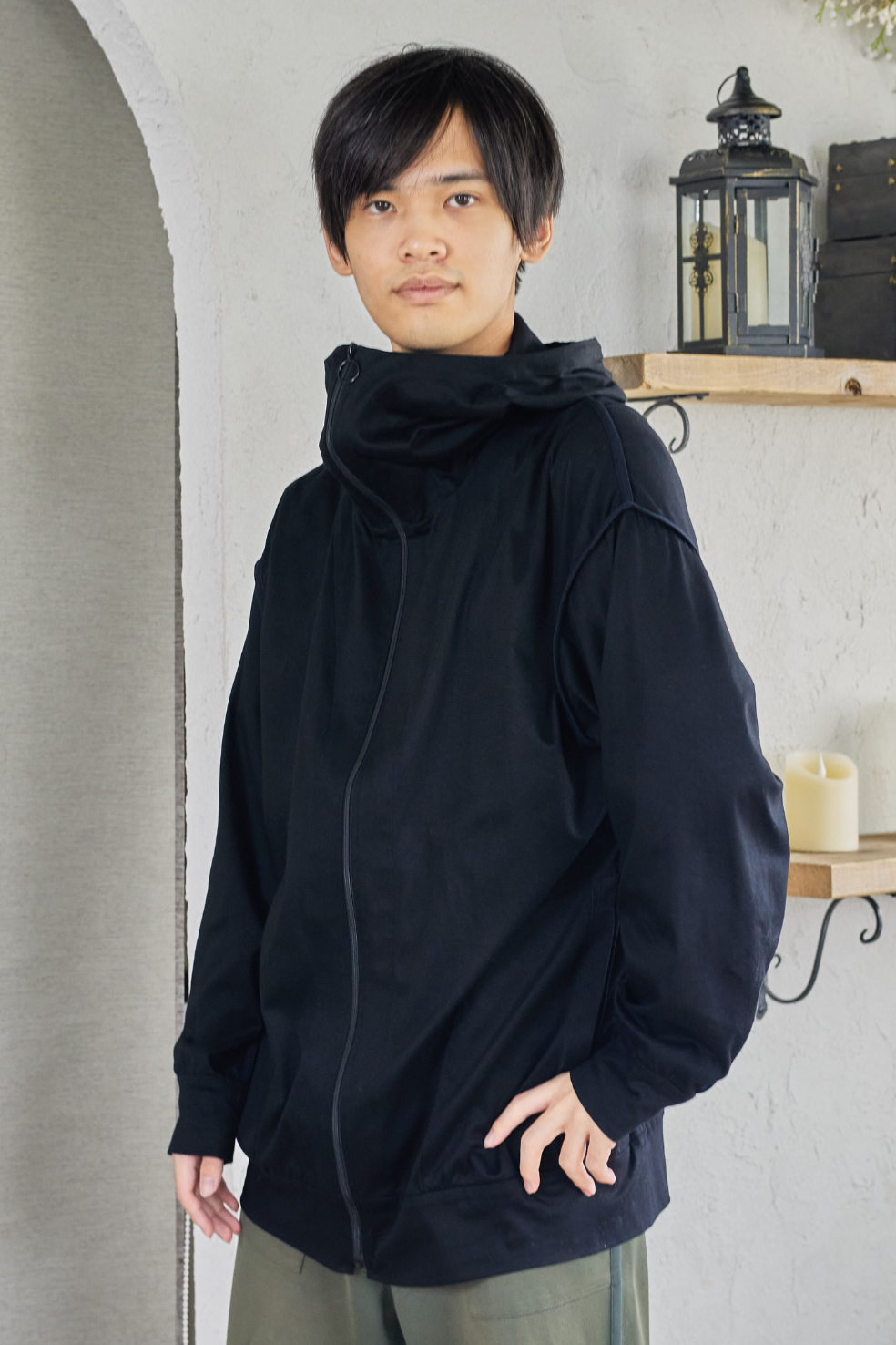 カームダウンパーカー 】【春夏向け(薄手)】白・黒・ネイビー・ピンク