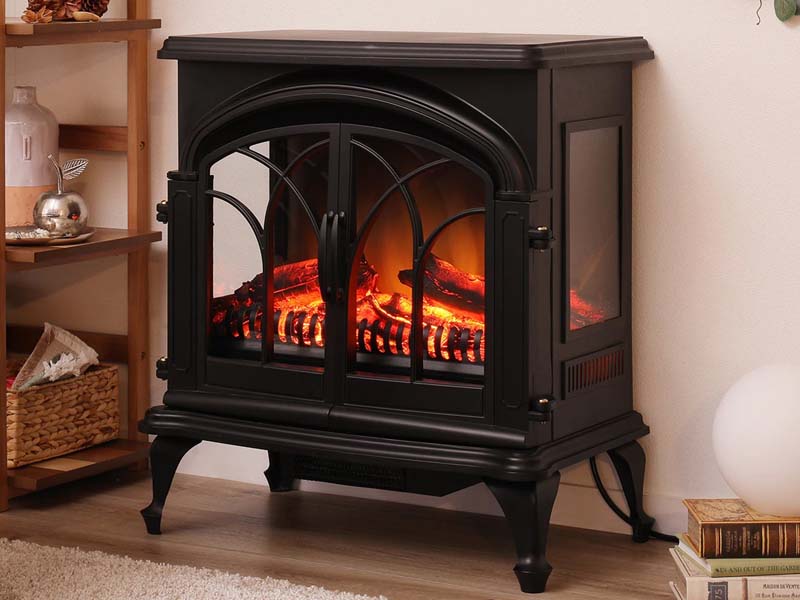 ニトリ、本物の暖炉のようなファンヒーター - 家電 Watch