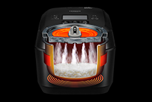 ふっくら御膳 RZ-V100HM ：炊飯器 ： 日立の家電品