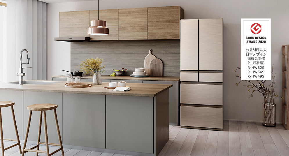 4取付無料！高性能日立モカベージュおしゃれインテリア5ドア冷蔵庫