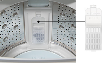 特長：使いやすい ： 全自動洗濯機 ビートウォッシュ BW-V80G ： 洗濯