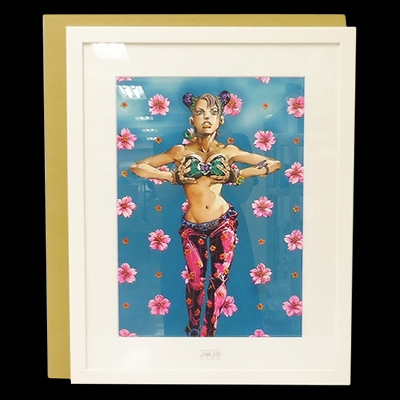 参考価格】限定 ジョジョ展2012 複製原画 徐倫&ブチャラティ | ホビー