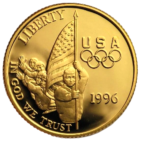 アトランタオリンピック記念金貨を最高額相場で売るならディアス
