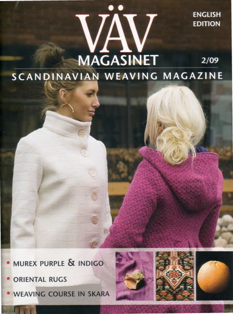 スウェーデン織物専門誌「VÄV Magasinet」 | プロフィール