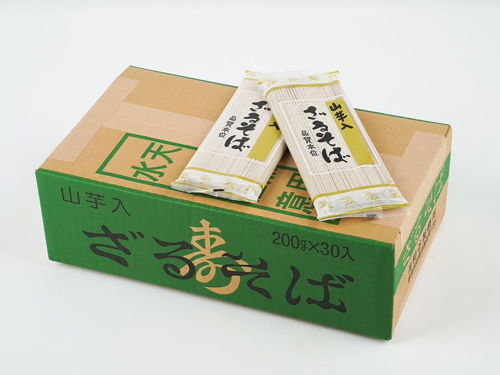 山芋入ざるそば - 粕谷製麺所