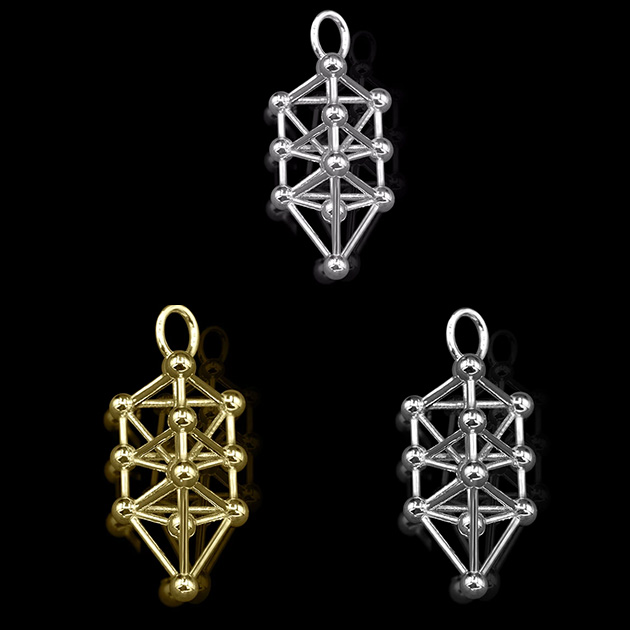 立体カバラ パドマネックレス (全3種) | カラケア