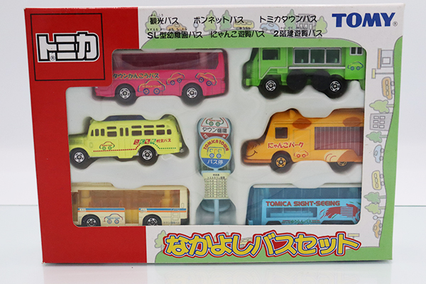 ミニカーショップ ケンボックス トミカギフトセットなかよしバスセット