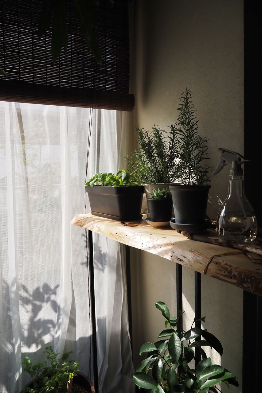 一枚板を「コンソールテーブル」の天板にいかが？ お客様の活用例と