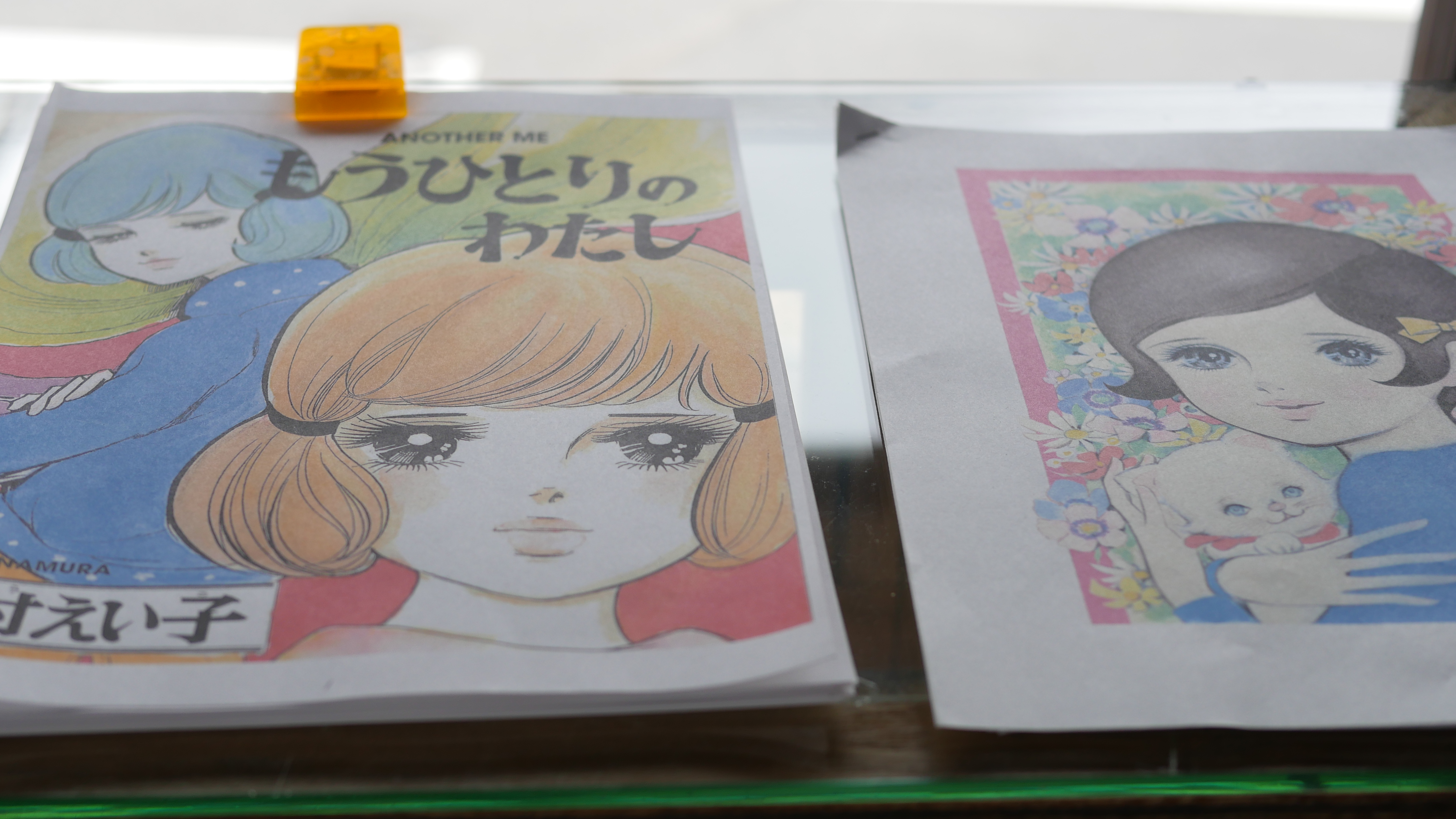 えい子先生の故郷、川越へ。氷川神社奉納記念「花村えい子展in旭舎文庫