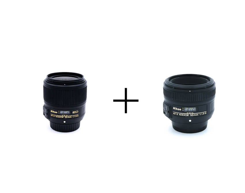 Nikon はじめてのポートレートにオススメなF1.8単焦点レンズセット