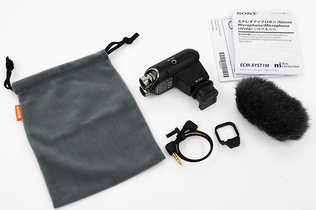 RX100VII・RX0II に、ステレオマイクロホン「ECM-XYST1M」をくっつけて