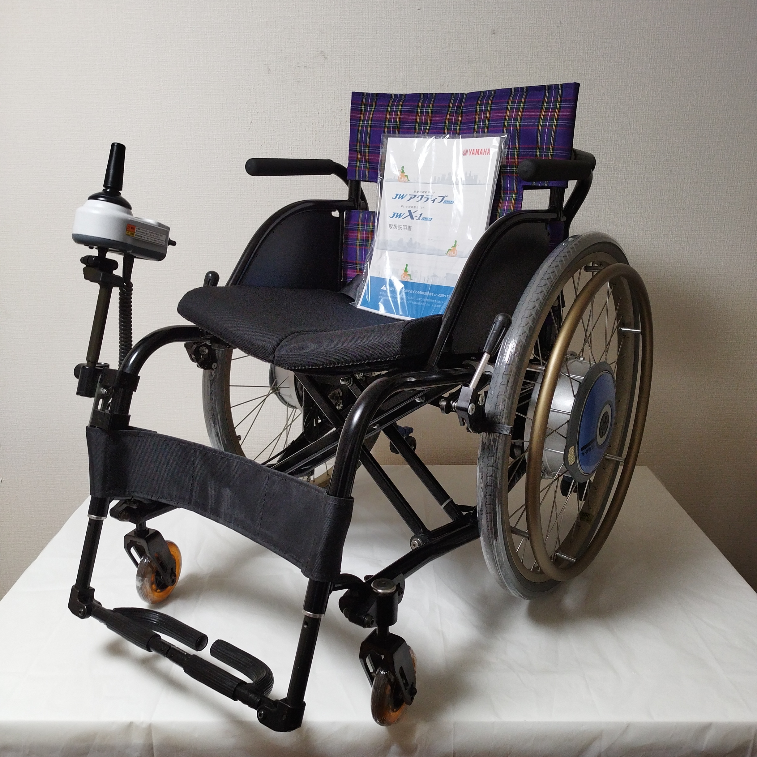 品 番・カスタムメイド車椅子 軽量コンパクト YAMAHA電動ユニットJWX-1