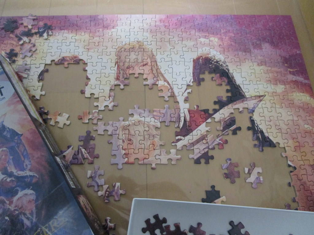 Zero Purama 日記「ファイナルファンタジーXIV ジグソーパズル ＜漆黒