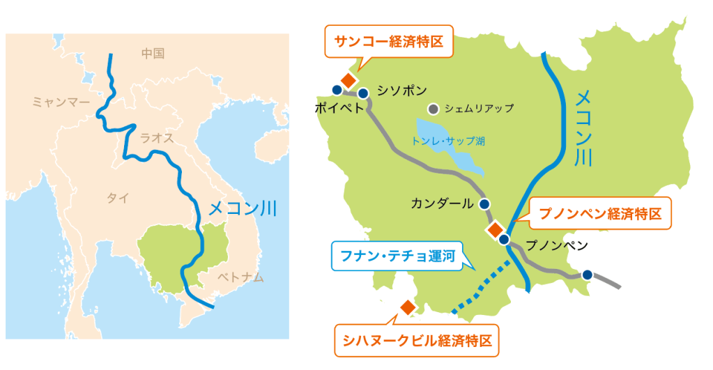 陸ASEANにおけるカンボジアのポテンシャル | リンオペ