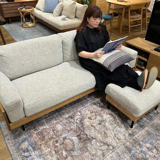 美品】unico TREL(トレル)カバーリングオットマン unico(ウニコ)のTREL