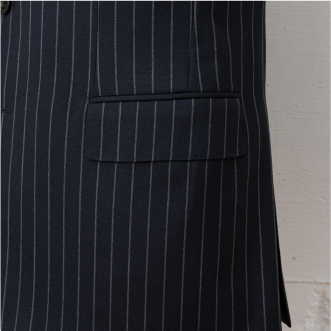 Fox Brothers(フォックス ブラザーズ) クラシックフランネル ネイビー