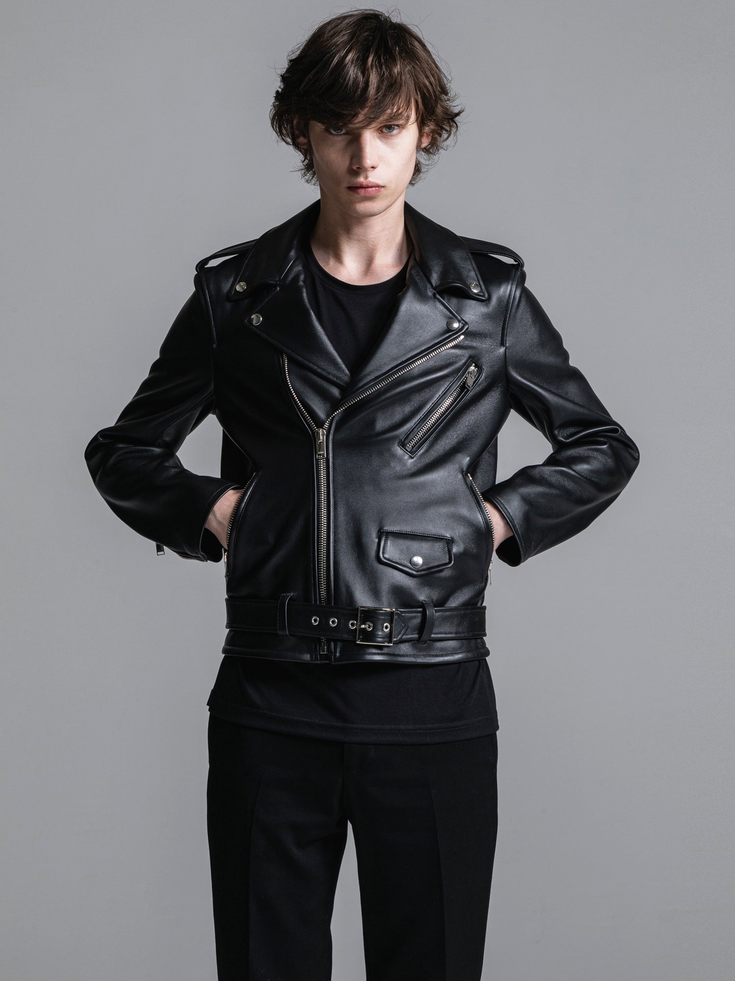 LAMB LEATHER W-RIDERS JACKET | ラムレザーダブルライダース