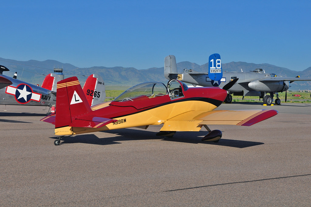 Vans RV-8 N998W | Vans RV-8 c/n 80467, N998W, Jeffco Aviatio… | Flickr
