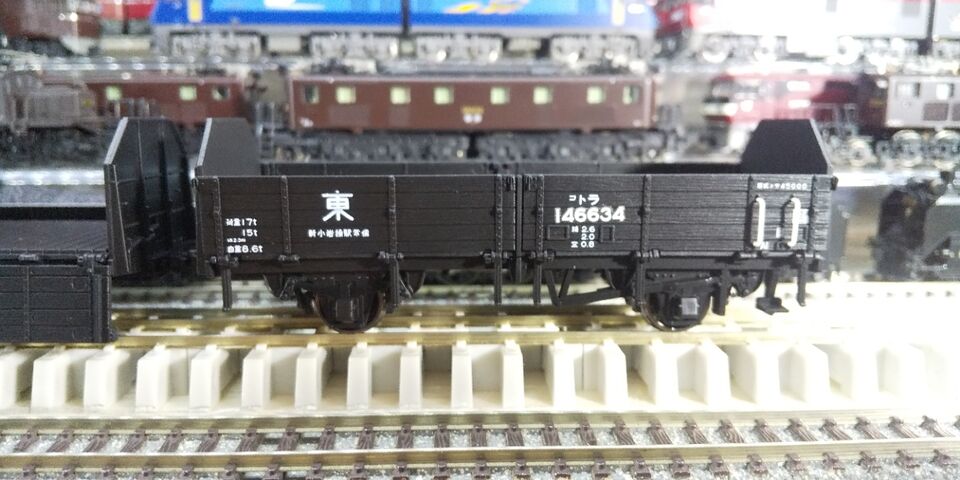 KATO HO トラ45000 無蓋貨車 : クローゼットの中の鉄道模型