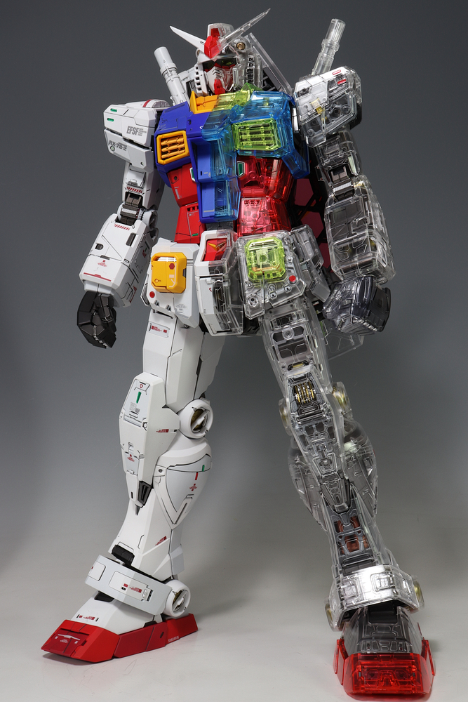 PG UNLEASHED RX-78-2ガンダム クリアカラーボディ 完成編 : デンデロ