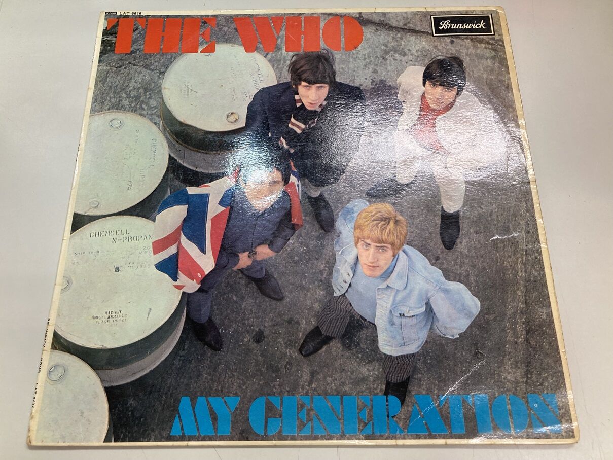 新着レコード情報～THE WHO『MY GENERATION』UKオリジナル盤/NICE