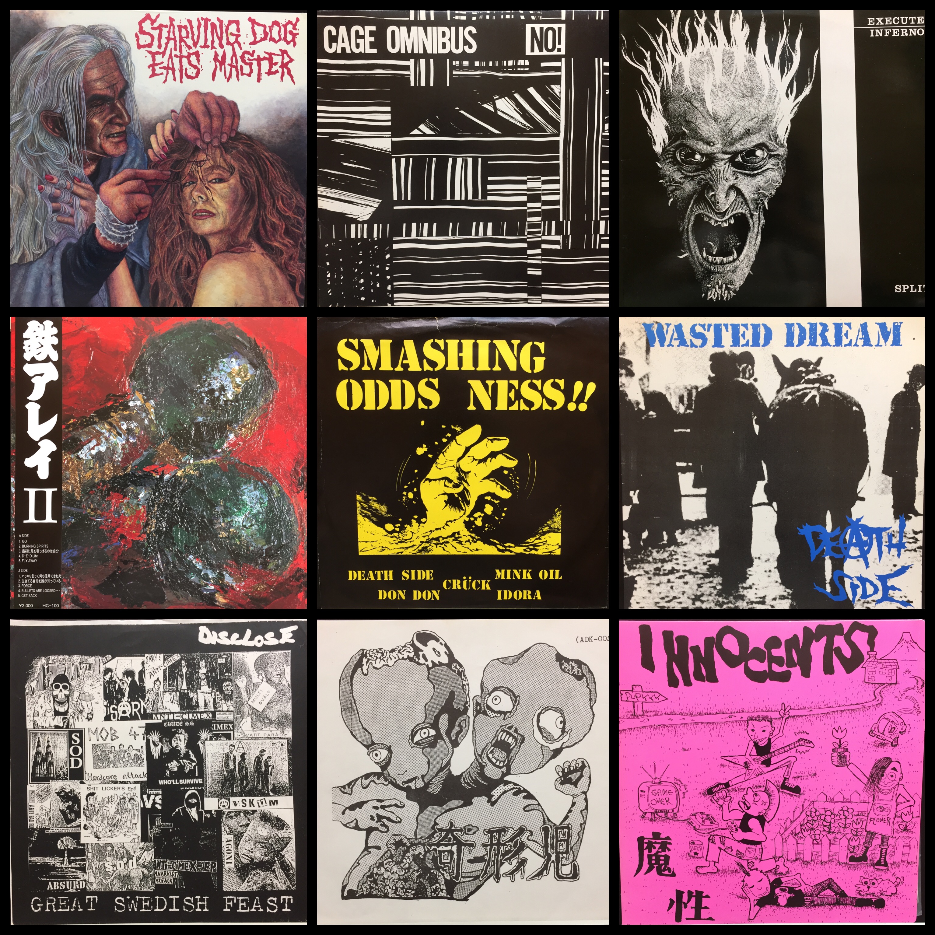 □5/6(土)「JAPANESE PUNK/HARDCORE廃盤レコードセール」☆5/7 通販