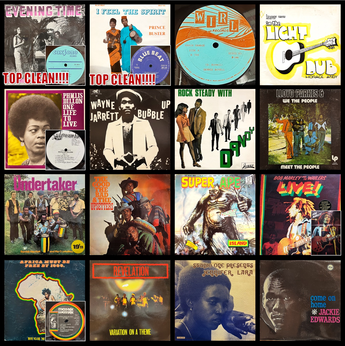 □12/21(水)「レゲエ廃盤レコードセール」オンラインショップへ出品