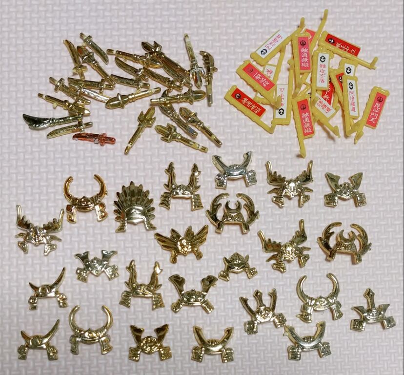 後編 SD戦国伝 武者大集合 金メッキパーツ SDガンダム リスト