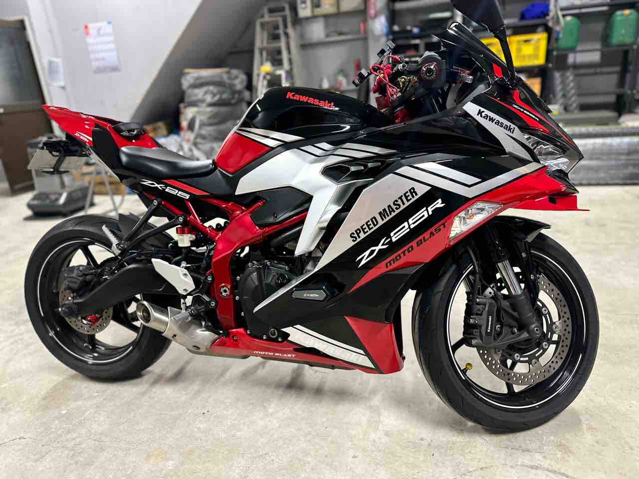 郡山】ZX25Rカスタム😍とタイヤのお知らせ : 2りんかんブログ