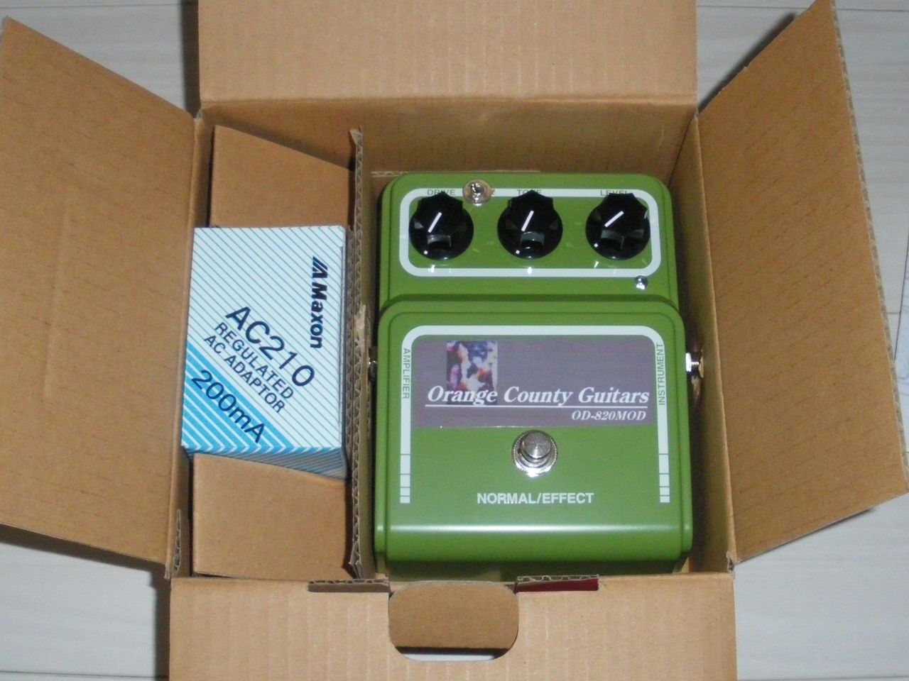 OD-820（Maxon)～Orange County Guitars Mod. : 四人冗語