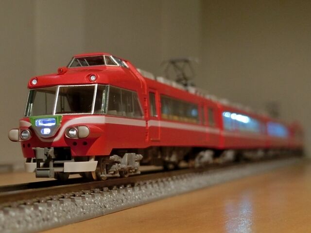 名鉄7000系パノラマカー(第47編成)白帯車を買ってみた : 横浜西部急行