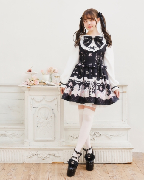 Romantic Cosmetics柄ワンピース ｜ LIZ LISA（リズリサ）公式通販
