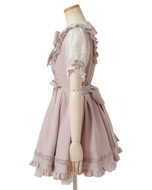 ハート衿プリーツフリルワンピース ｜ LIZ LISA（リズリサ）公式通販