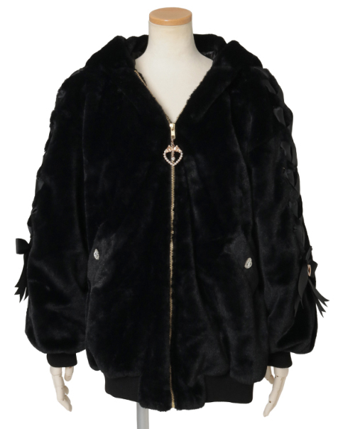 リボンうさみみファーブルゾン ｜ LIZ LISA（リズリサ）公式通販