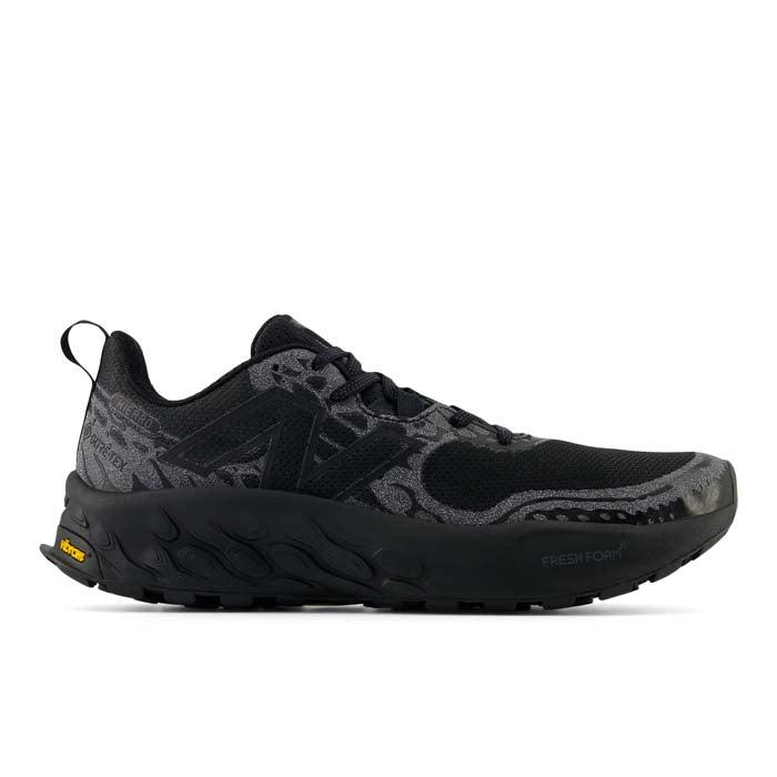 Mens New Balance Fresh Foam X Hierro v8 Gore-Tex in Black/Phantom