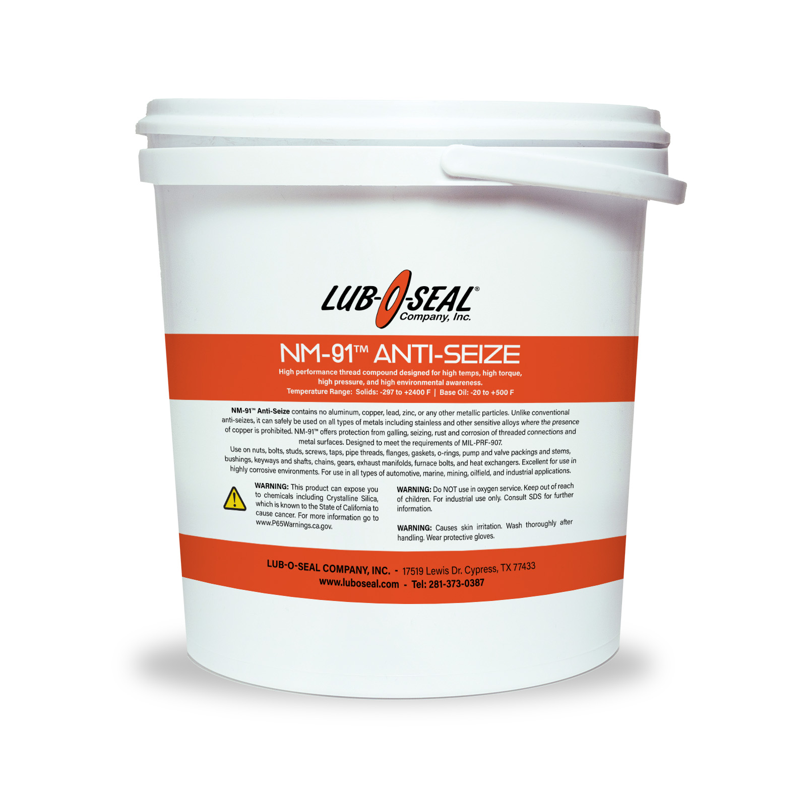 Lub-O-Seal NM-91™ Anti-Seize Compound – Lub-O-Seal Company, Inc.