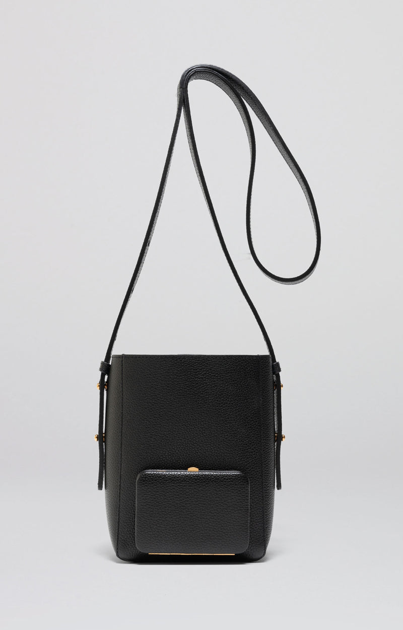 Parker S | Black pebbled | Gold – Lutz Morris