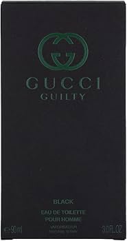 Amazon.com : Gucci Guilty Black Pour Homme by Gucci EDT Spray